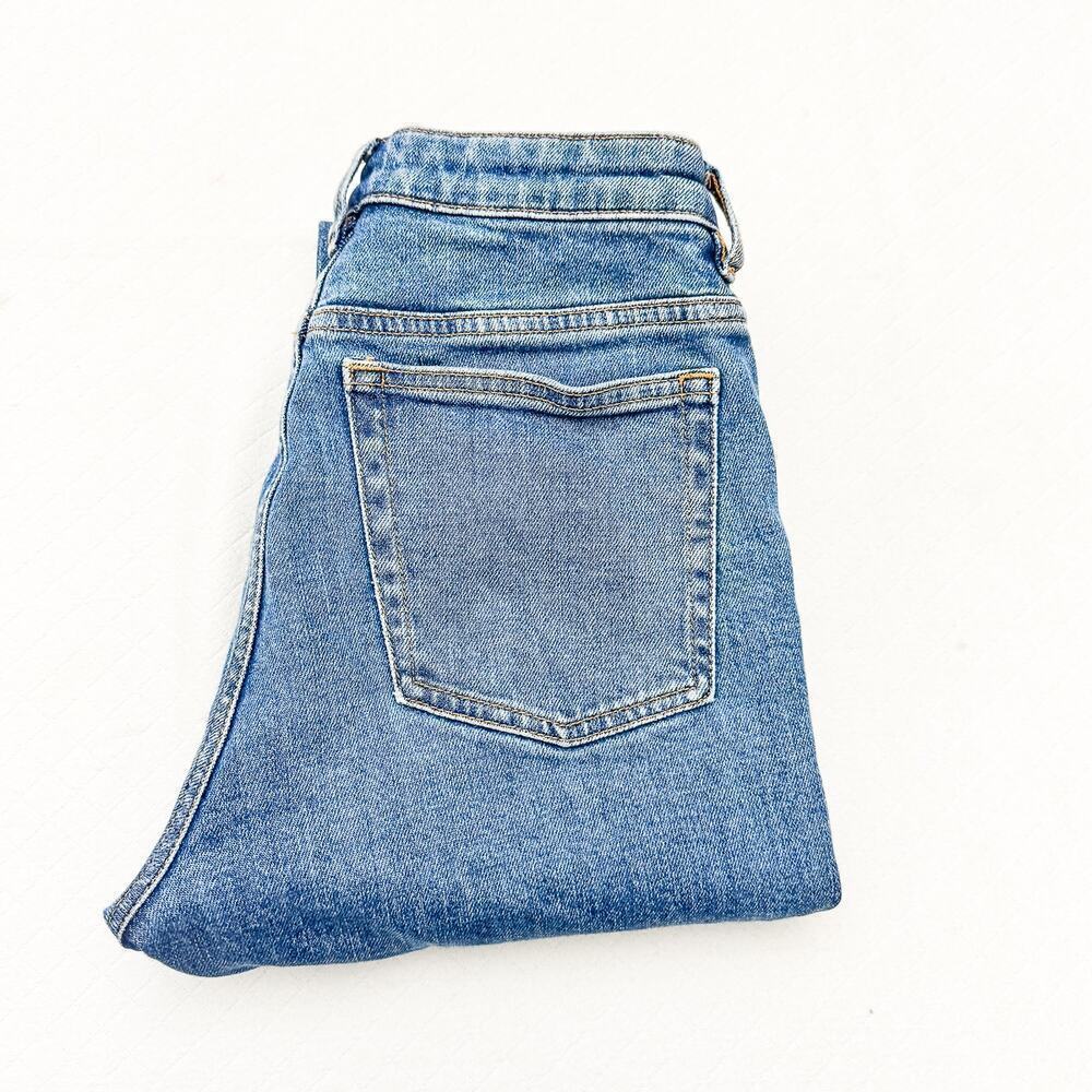 & Other Stories Straight Leg Denim Jeans Medium Wash Zip Fly Size 26